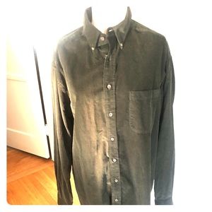 Roundtree & Yorke Casuals Long Sleeve Cord Shirt